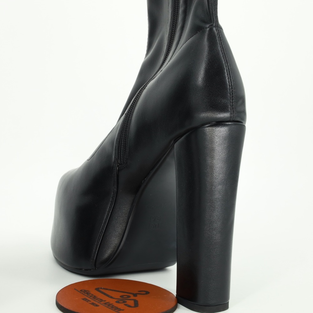 Pull-On Platform Boots Goth Punk - image 8